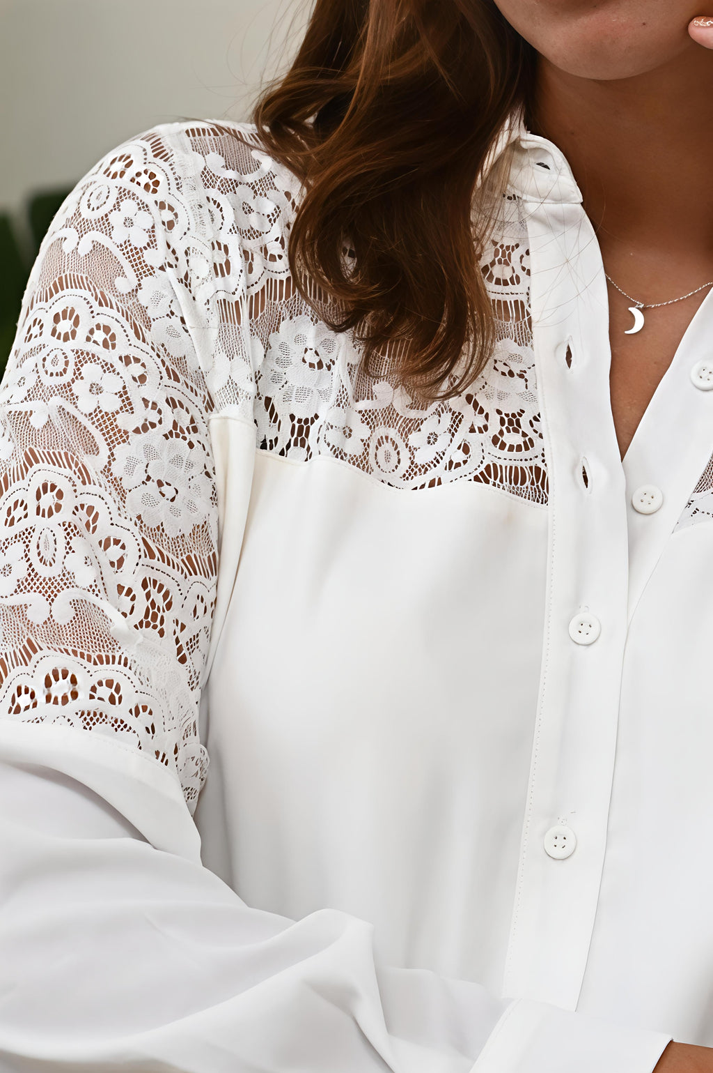 BLUSA ENCAJE