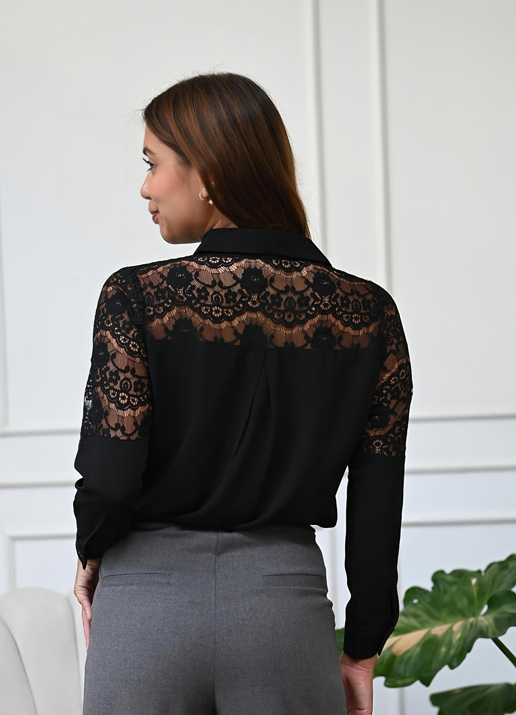 BLUSA ENCAJE